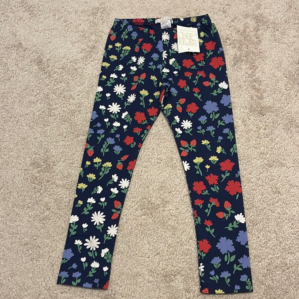 TBBC Mitzi Sue Slacks- Berry Vintage Blooms